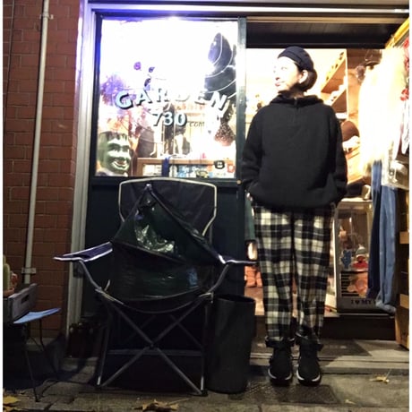 [USED] WOOL チェック パンツ  裏地付き