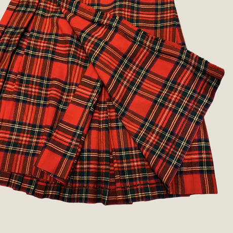 [USED] タータンチェックラップSKIRT❣️