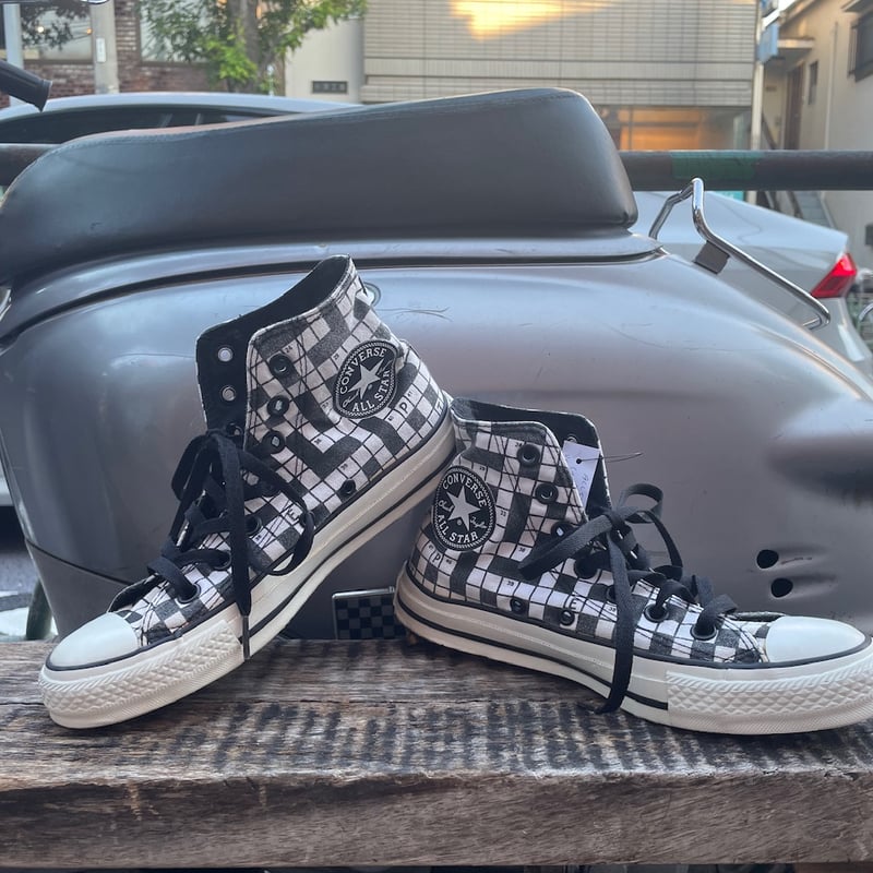 ꕤclara*★3点おまとめ USED] converse crossword puzzle ALL STAR🏁🖤 | g