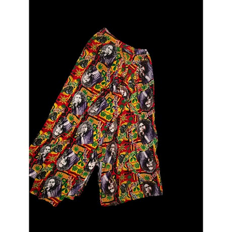 [USED] BOB MARLEY レーヨン P/O SHIRTS
