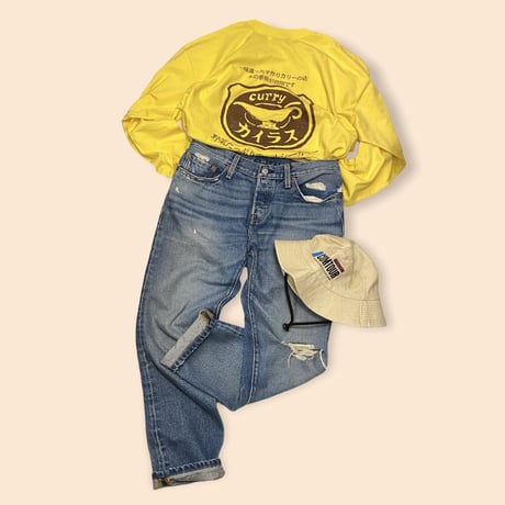 [USED] Levi's 501 CT ダメージDENIM！