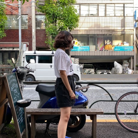 ［USED］色褪せBLACKDENIM♡