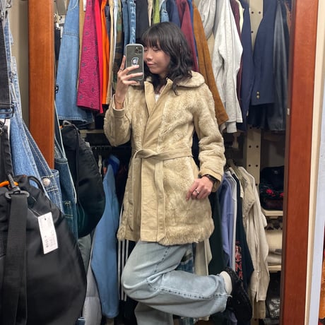 [USED] made in England! ファーコート