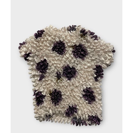 [USED] 花柄 POPCORN TOPS♡