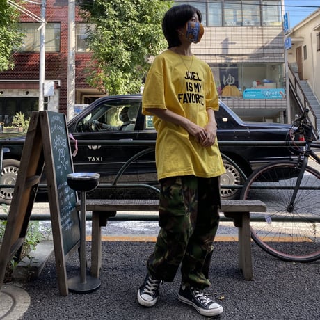 [USED] 00's JERZEES フロッキープリントTee！