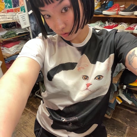 [USED] インにゃん🐈‍⬛🐈☯️ POLY Tee