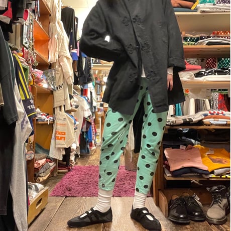 [USED]ドット🟢⚫️パンツ