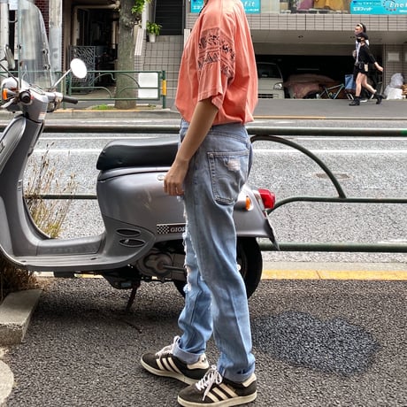 [USED] EURO Levi's 501 ダメージDENIM