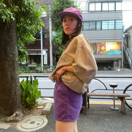 [USED]cotton PURPLE ショーツ💜