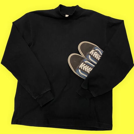 [USED] CAMBER モックネック ロン Tee  BLACK🖤