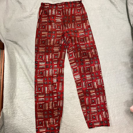 [USED] 渋めのアフリカンバティックPANTS！