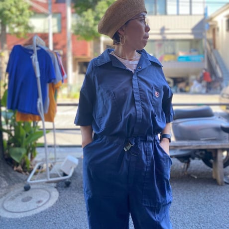 [USED] EURO VINTAGE  JUMP SUIT