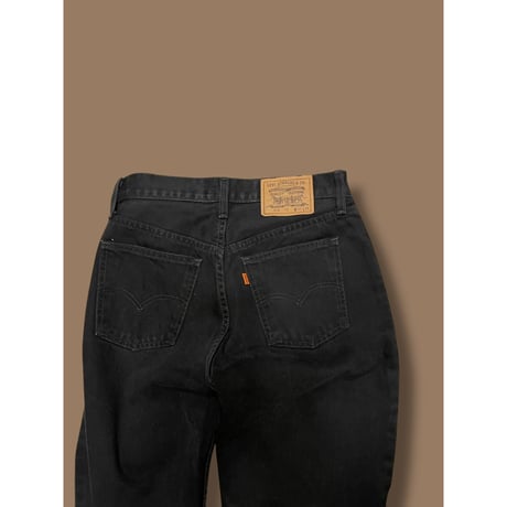 [USED] Euro Levis 615 BLACK ORANGE TAB W31 L28