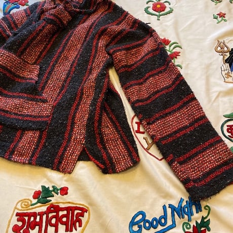 [USED]メキシカンパーカーBLACK×RED