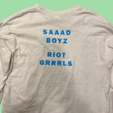 [USED] 銀杏BOYZ  SAAAD BOYS RIOT GRRRLS Tee