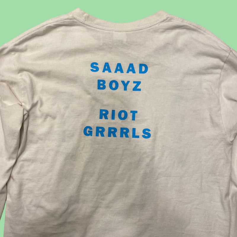 USED] 銀杏BOYZ SAAAD BOYS RIOT GRRRLS Tee | gar