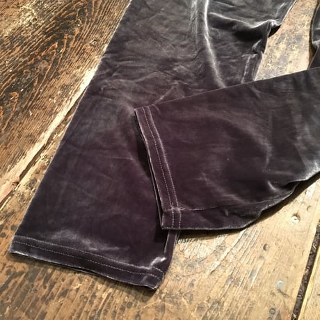 [USED] 光沢のある ベロアイージーPants