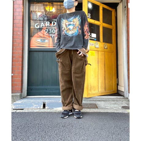 [USED] HARLEY DAVIDSON  🔥🔥FIRE~~LONG Tee