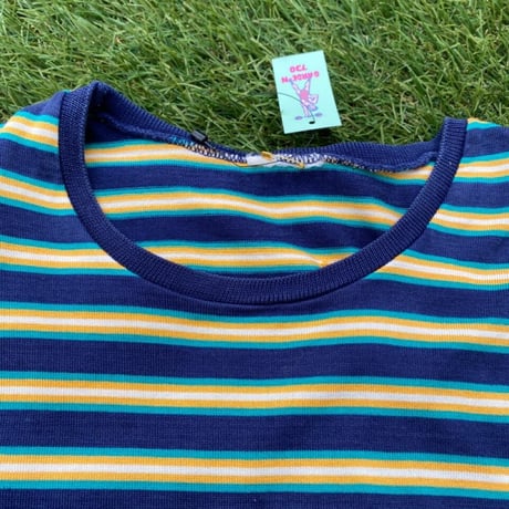 [USED] ボーダーTee💙💛