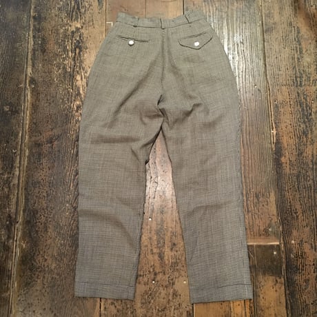 [USED] Ralph Lauren 千鳥柄タックpants