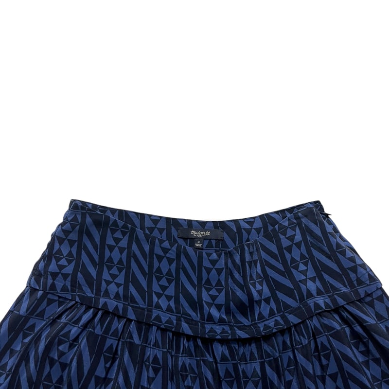 USED] SILK幾何学模様ミニスカート⏫ | garden730