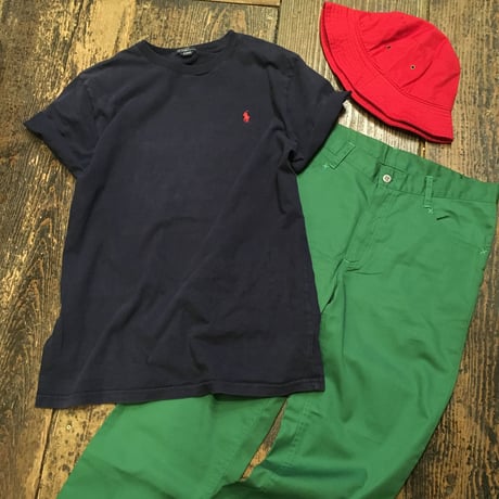 [USED]  POLO RALPH LAUREN  Tee  (NAVY)