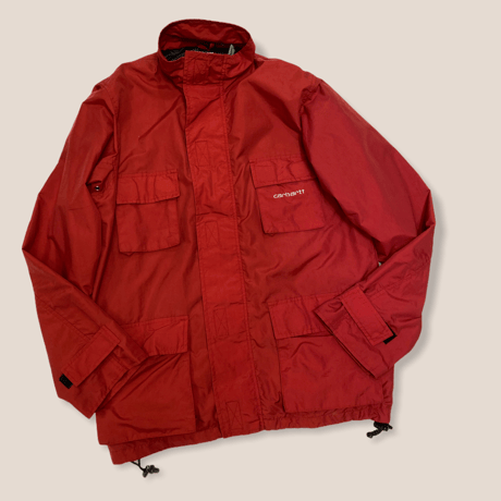[USED] charhartt 4Pocket NYLON JACKET！