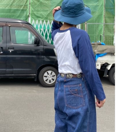 [USED] OLDプリントラグラン Tee