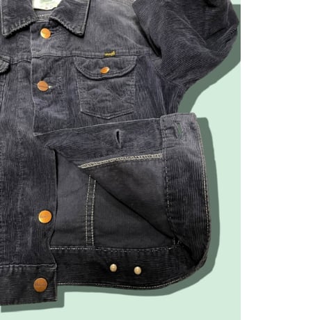 [USED]  OLD wranglerコーデュロイ JKT♡NAVY