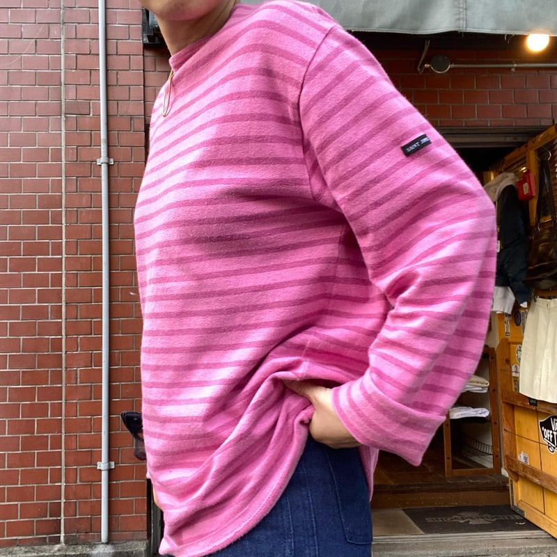 saintjames ピンク　3 Tシャツ　未使用に近い 楽天市場】セントジェームス ウエッソン（カラーピンク