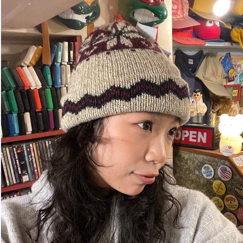 USED] ノルディック柄 ニット帽 | garden730