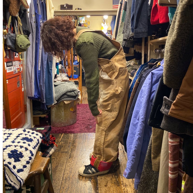 USED] Carhartt 裏キルティング オーバーオール | garden730