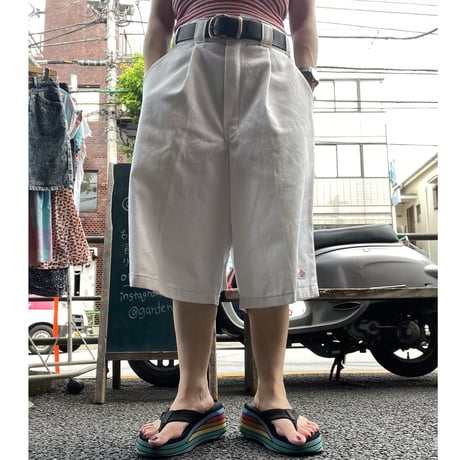 [Gardenworks] Re-make Dickies セルフォンポケット 膝下ショーツ