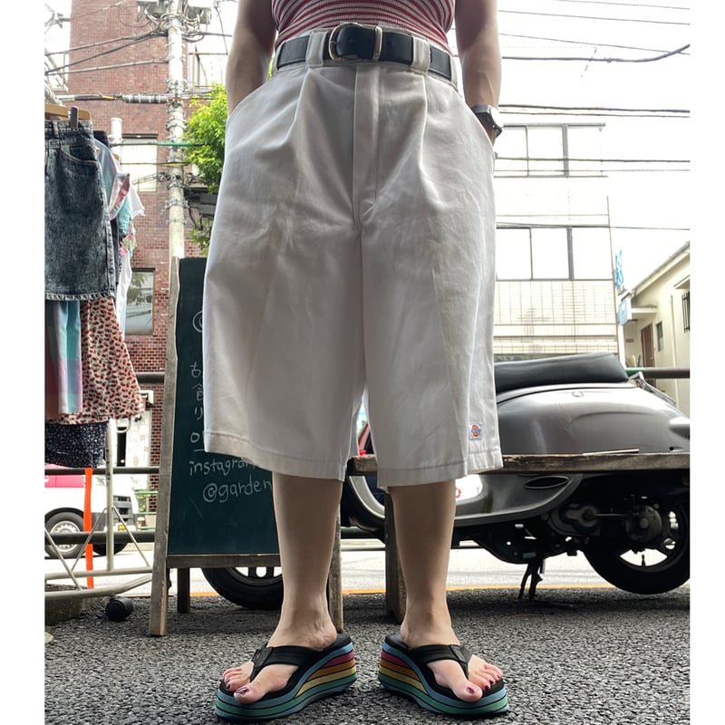 Gardenworks] Re-make Dickies セルフォンポケット 膝下ショーツ