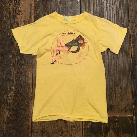 [USED] Vintage THE CARS CANDY-O Tee