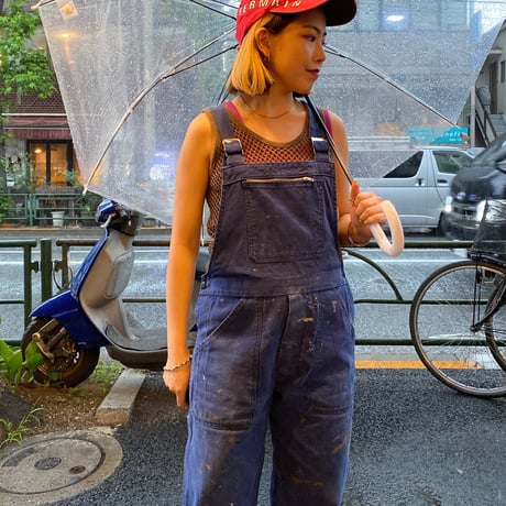 ［USED］Khaki COTTONメッシュTANKTOP♡