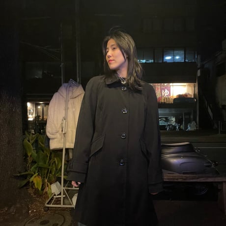 [USED]  "LONDON FOG" コート BLACK