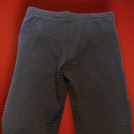 [USED] メッシュニット フレアパンツ