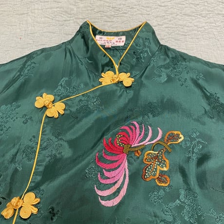 [USED] 刺繍チャイナシャツ🎋