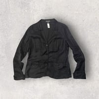 [USED] 100% LINEN JACKET ♡ JKT