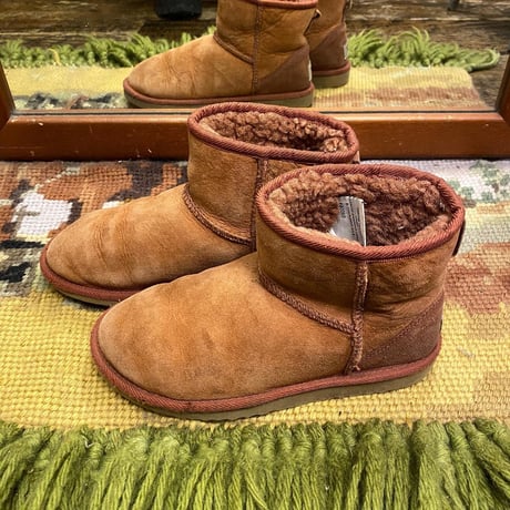 [USED] old "UGG Australia"  シープスキンブーツ PINK