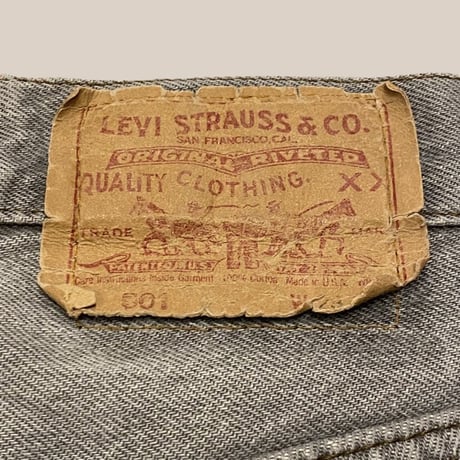[USED] Levi's 501 BLACK