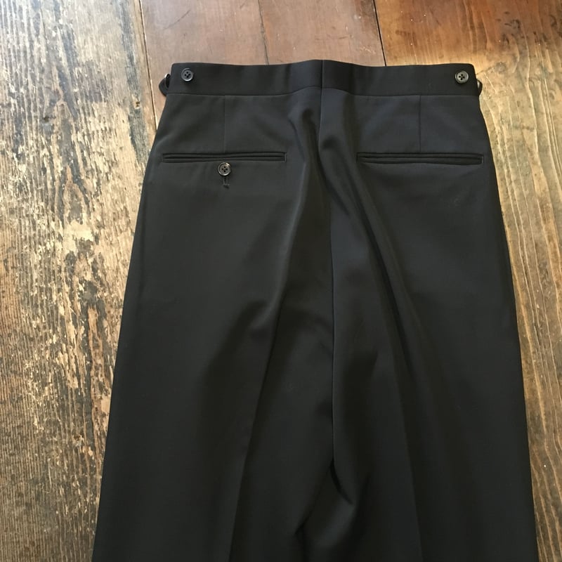RRL 千鳥格子 ワークパンツ サスペンダーボタン size31×32 USED] ドレスパンツ！サスペンダーボタン付き | garden730