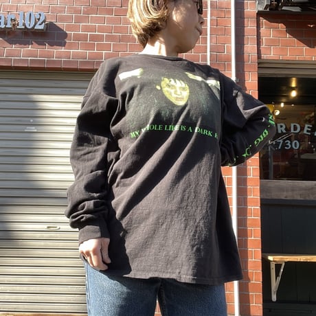 [USED] "BEETLEJUICE / Winona Ryder" Lon-Tee size L