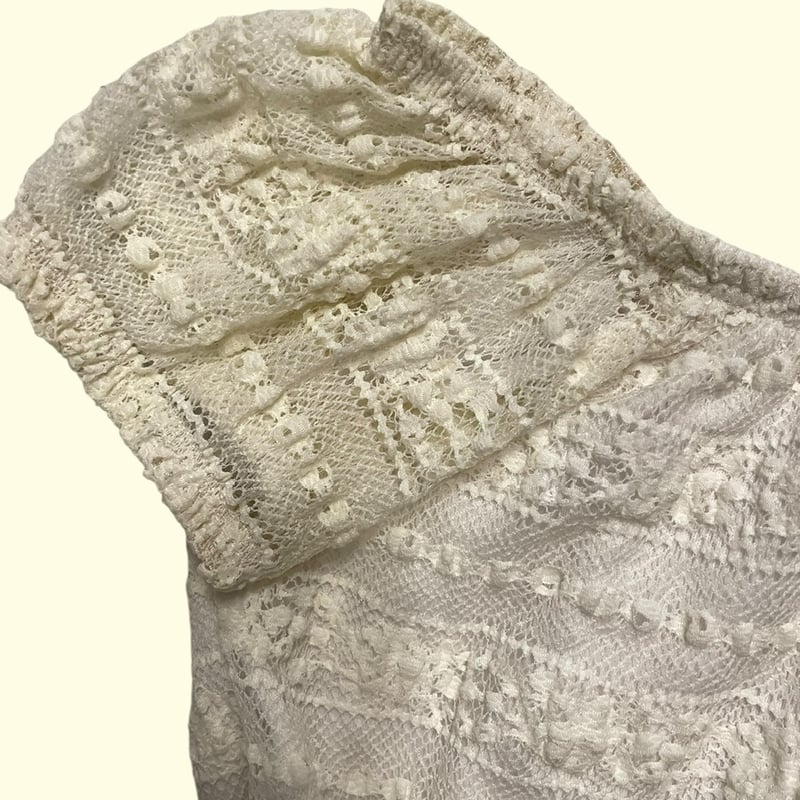 タグ付き　CADUNE　レースTOPS CLANE - カットレース 刺繍 トップス - CUT EMBROIDERY TOPS