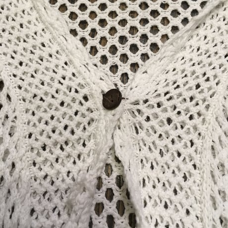 [USED]Cotton Knit ロングカーディガン