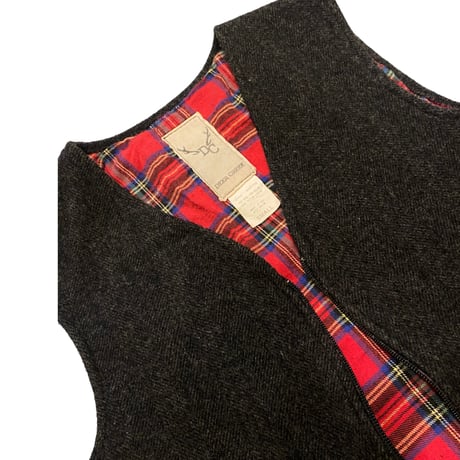 [USED] ZIP wool  vest