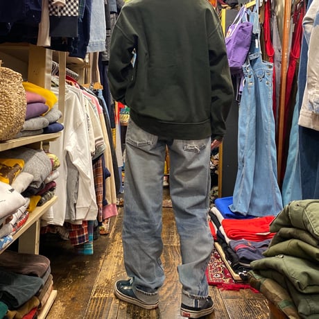 [USED] Levi's 501 赤耳ダメージDENIM