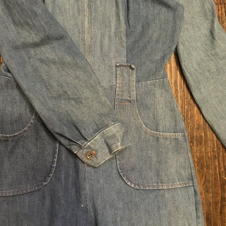 [USED] DENIM jump suit