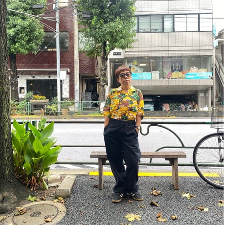 [USED] 渋め レーヨン アロハシャツ🌺
